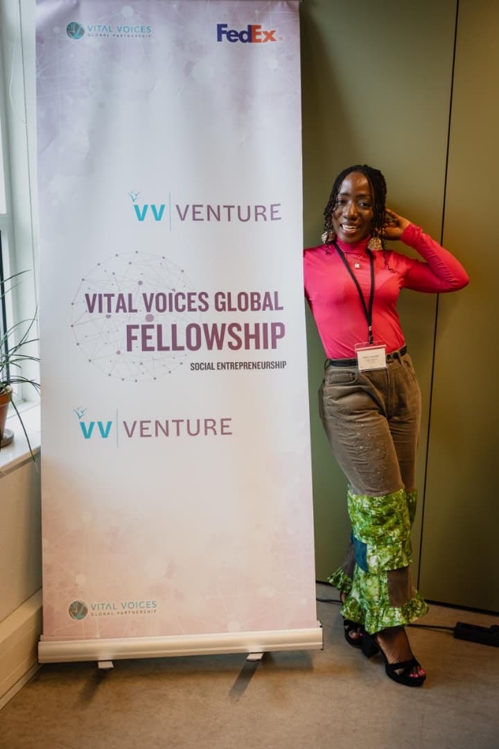 Mary Lancelot from our YGE Cohort 2 is promoting sustainable fashion. She has been selected as a Vital Voices fellow and represented the group in The Hague, Netherlands.

Congratulations 🎊 MLC Fashion