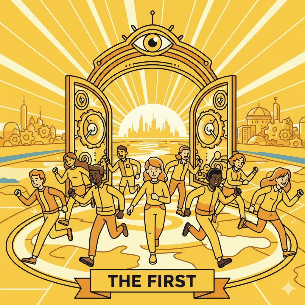 CodeHex0's tweet image. GM @LumiterraGame fam☕
The world opens for those who arrive first it doesn&apos;t open by chance. The earliest minds come together at the brink of possibility today.

 The first heartbeat of a new realm will only be felt by those who are paying attention. The unseen benefit of every…