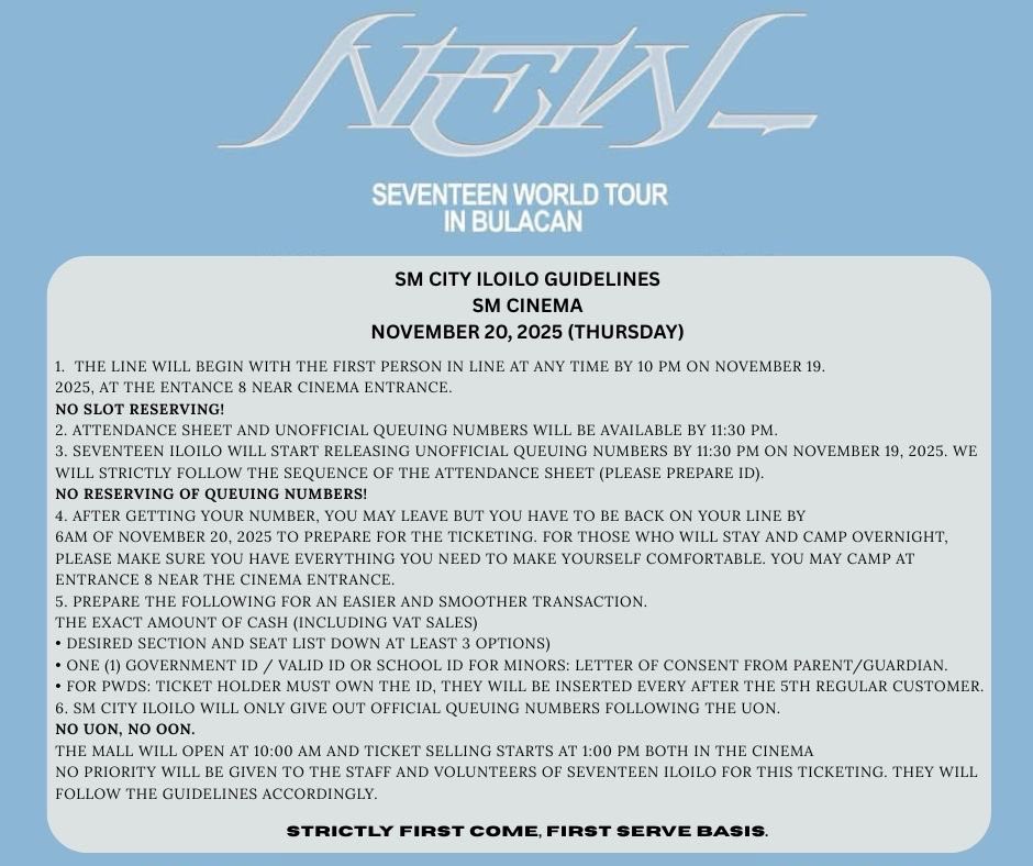 Seventeen Iloilo tweet media