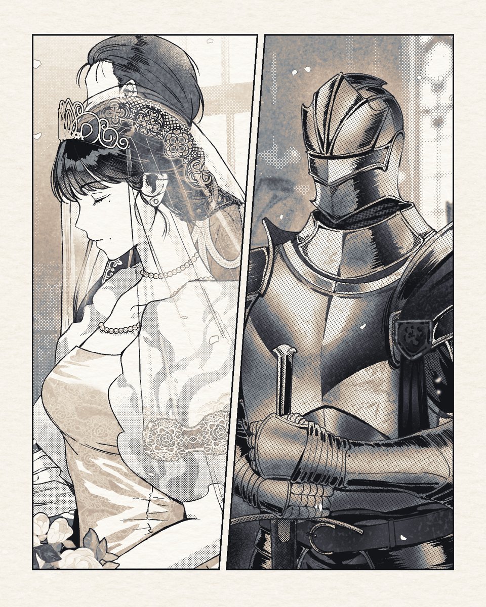 jii_0208's tweet image. Princess X Knight
#oc