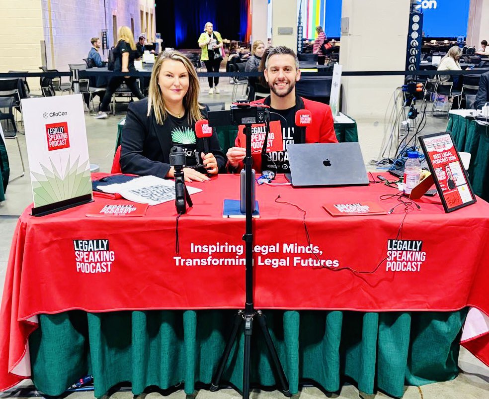 RobertHanna_eth's tweet image. Clio’s momentum is unreal right now. A US$1B vLex acquisition, a US$5B valuation and a new EMEA HQ in Dublin.

I sat down with Sarah Murphy at #ClioCon to talk global leadership and mission led growth at @goclio.

🎥 Watch on @LegalSpeakPod 👉 open.spotify.com/episode/4vN1RI…