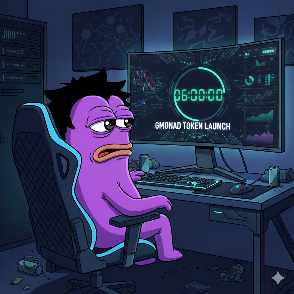 Ceeedweak's tweet image. gmonad

the countdown is almost over! we&apos;re just a few days away from the @monad mainnet launch and the official debut of @gmonadofficial all happening on the same day! lezgooo