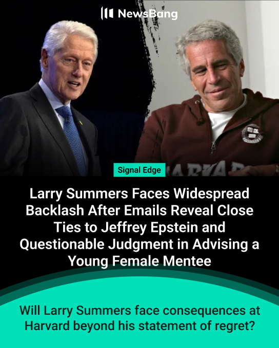 Will Larry Summers face consequences at Harvard beyond his statement of regret?

Our prediction: Larry Summers faces rising scrutiny at Harvard, but immediate formal consequences appear unlikely.

Despite public pressure over his Epstein ties, he continues teaching and directing