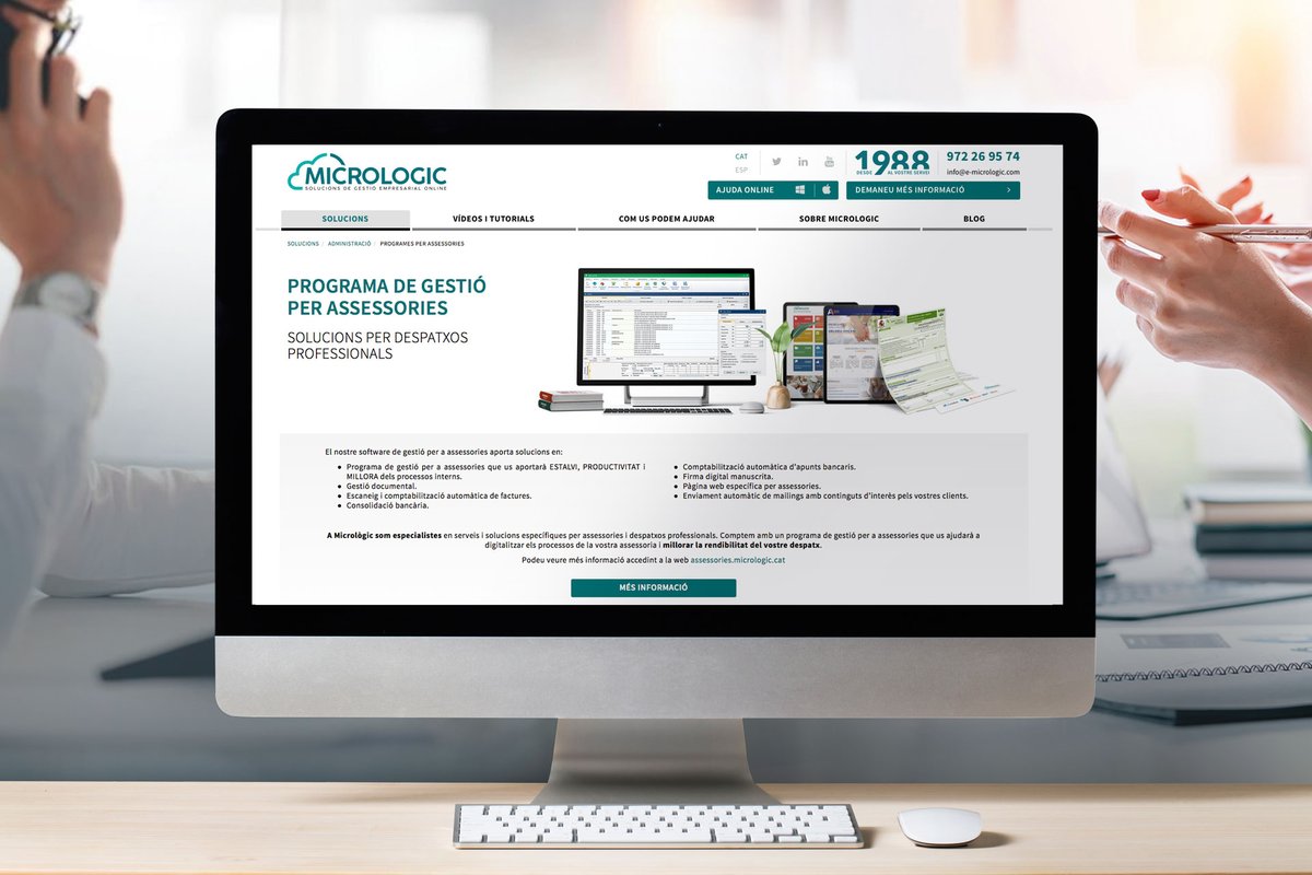 Micrologic_cat's tweet image. #Softwaredegestión para 3asesorías: #soluciones integrales para asesores y sus clientes: bit.ly/49WFxGP