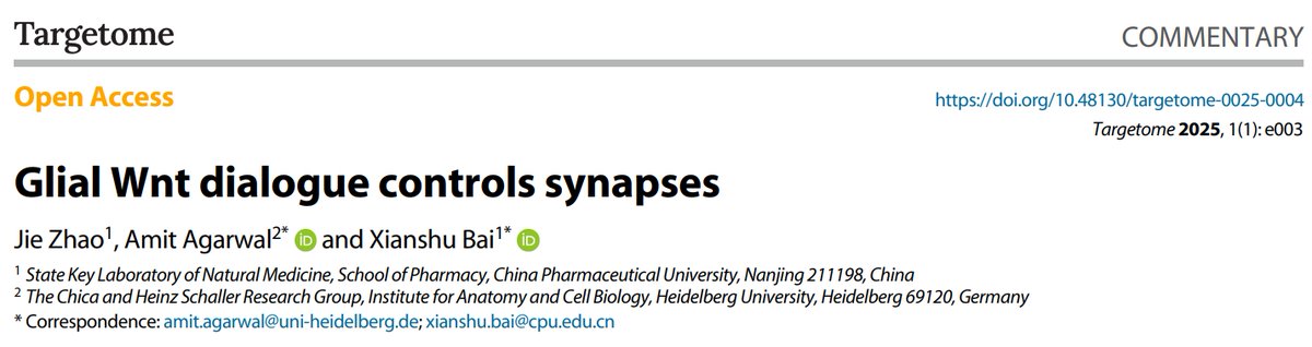 MaximumAcademic's tweet image. #Targetome
Microglia tell astrocytes “step back” via Wnt signals, freeing synapses for pruning 🧠✨ Glia duet reshapes neural circuits beyond neurons.
@NeuronsInc @DetroitNeurons #neuralcircuits #signals #duet #reshape
Details: maxapress.com/article/doi/10…