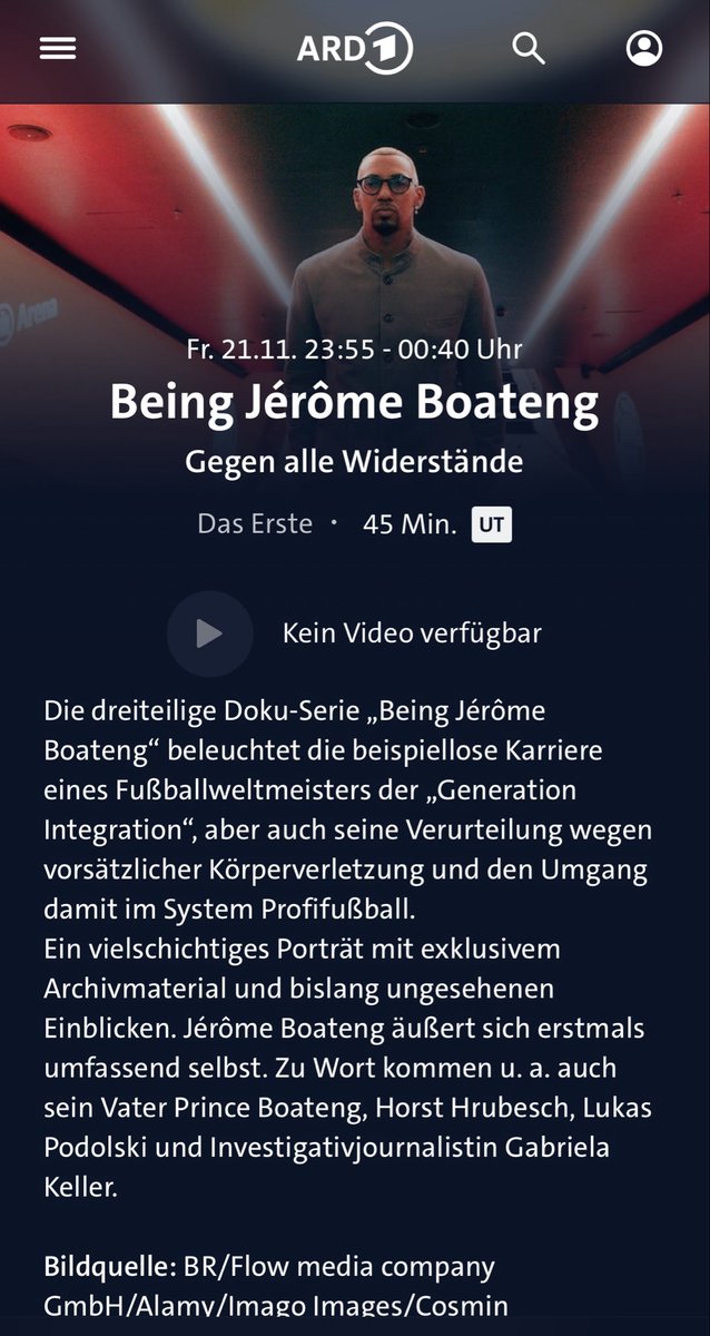 Du kannst in diesem Land wirklich ein unfassbares täterschwein sein aber irgendein medientrottel findet sich immer noch der ne doku über dich dreht und sie „gegen alle Widerstände“ nennt