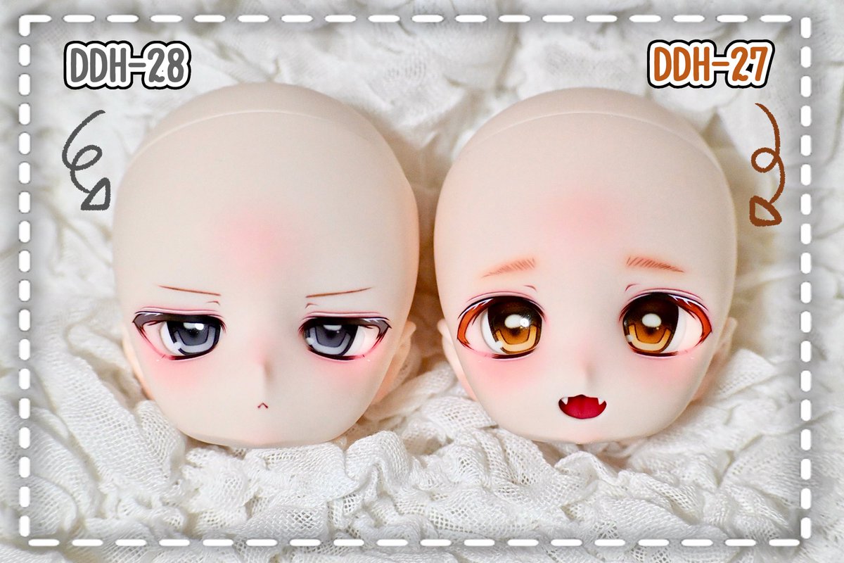 Ope_DOLL's tweet image. イドル仙台にて委託させて頂く2人です❕

男の子のメイクに挑戦させて頂きました👊🏻🐶
正反対なお顔の2人で、男の子メイクには中々悩んだんですが、アドバイスを頂きながらいい仕上がりに出来たと思います❕✨

 #アイドール仙台