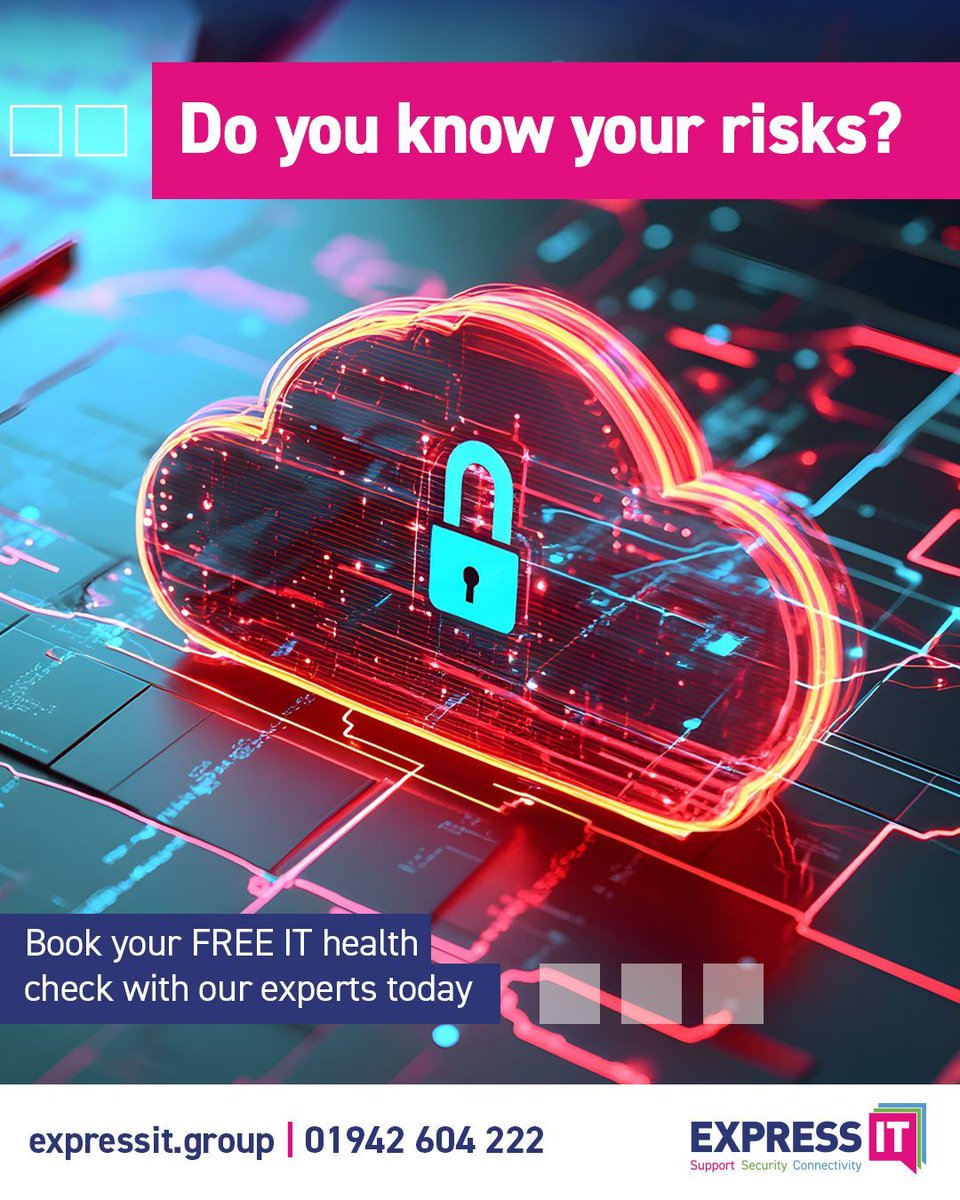 expressitgroup's tweet image. Most businesses know they should sort IT security, they just don’t get around to it. That’s where we help. We make it simple, so businesses can focus on what they do best. 

Book your free IT Health Assessment today: 
 👉 buff.ly/s9yKzkN