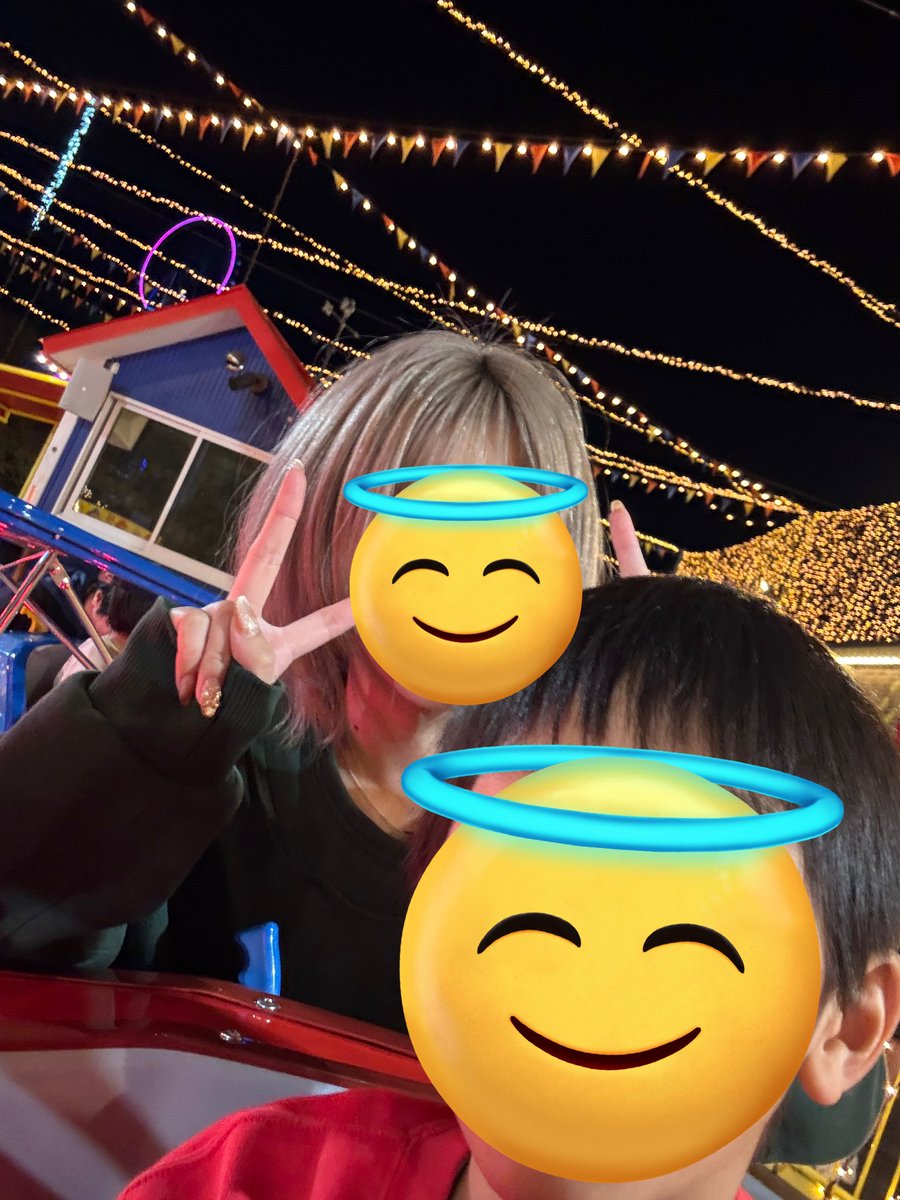 長男が撮ってくれた形跡(袖写っちゃってるの)可愛い🫶
次男もママと自撮りしてくれて可愛い🫶
で、すごく楽しかった!!!