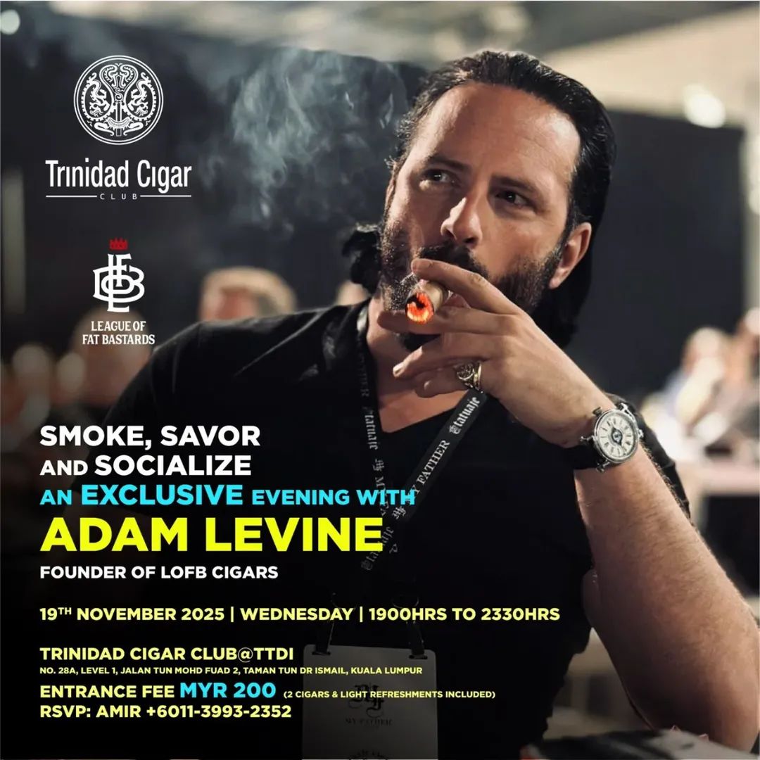 haifprogram's tweet image. @lofbritual MVP himself @adamlevinelofb coming tomorrow at @trinidadcigarclubttdi . Can't wait and see ya'll.
