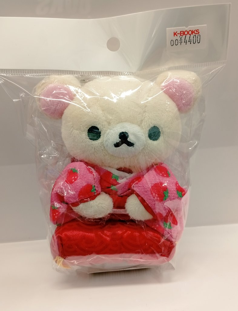 入荷情報】 『#リラックマ』 コリラックマ🐻‍❄️🍓 👘和リラックマ展