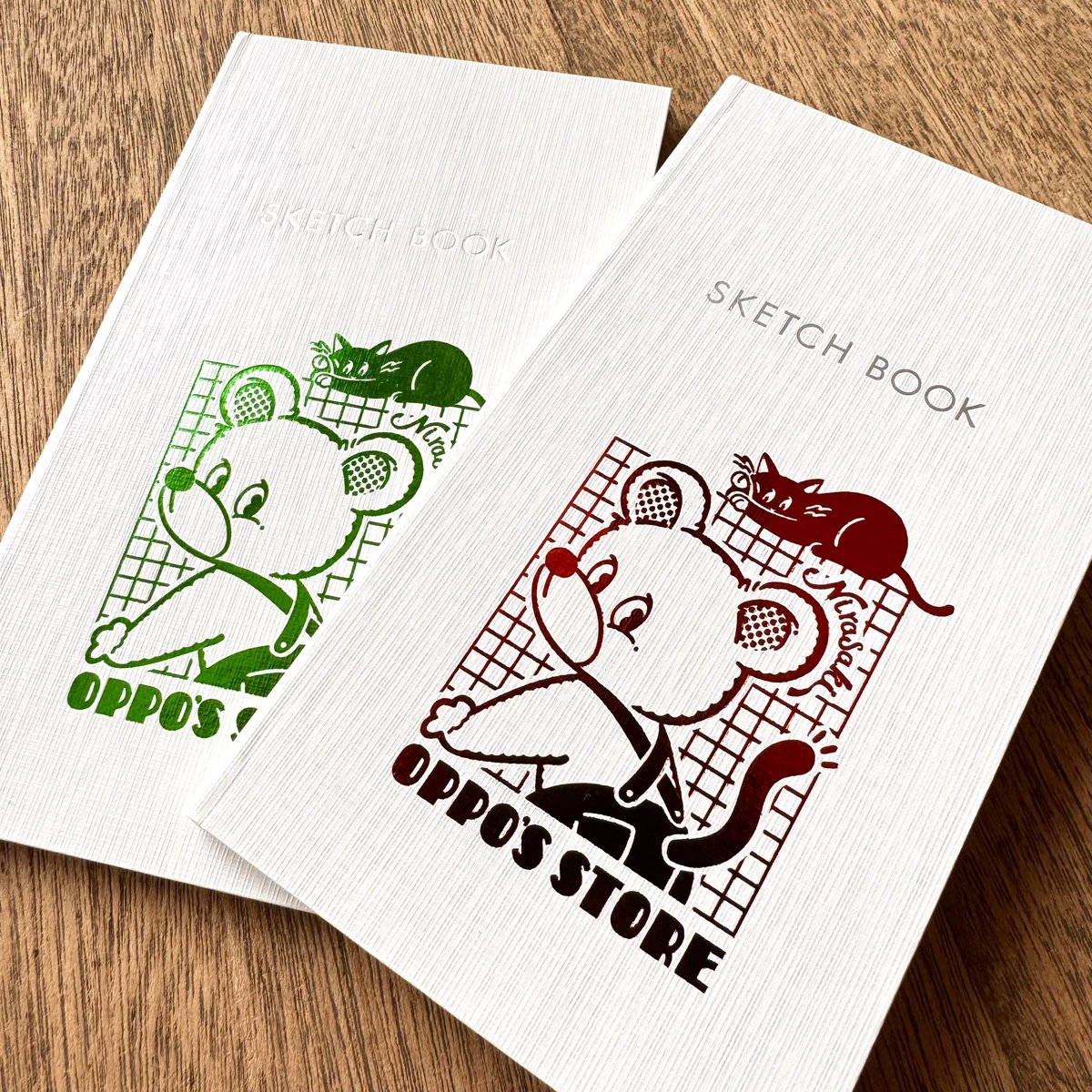 オビワン 旅するうさぎセットと野帳 緑