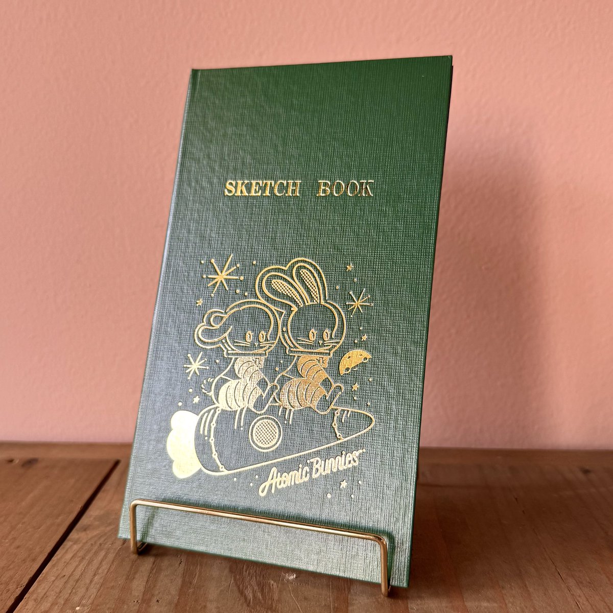 オビワン 旅するうさぎセットと野帳 緑