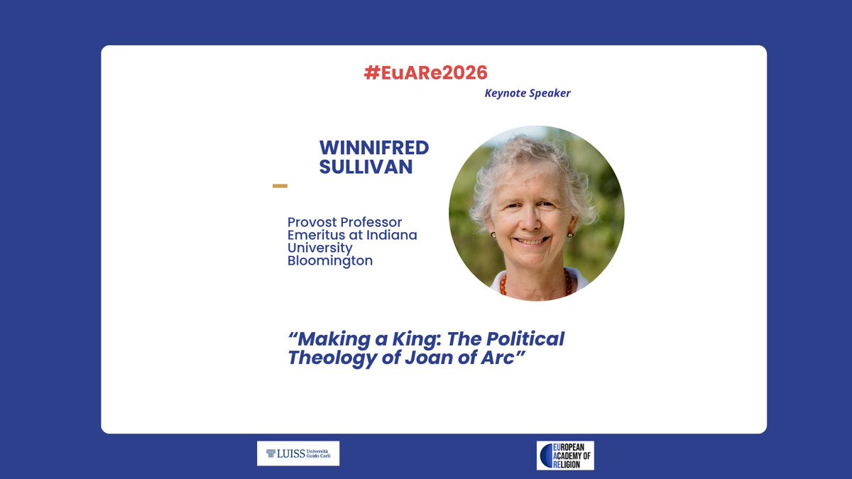 eu_are's tweet image. 🎙️Meet the #keynote speakers of #EuARe2026.

Through perspectives from theology, law, history, and the social sciences, they will address this year’s theme: &quot;Religion and (In)Equalities&quot;.

Discover our keynote speakers here👉bit.ly/4ipybhD

#KeynoteLectures #Rome
