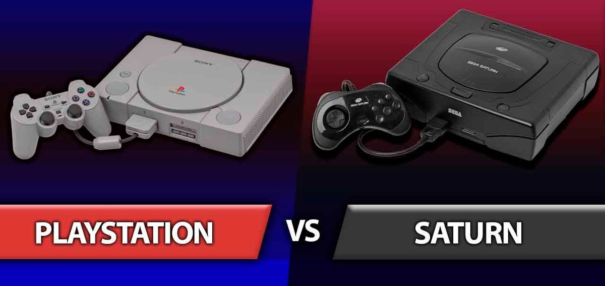 It was 1995 in the UK. I was a student with little free cash. It was time to make the choice, Saturn or Playstation?

I traded every gaming item I had (SNES, Megadrive + games) and got just over £300.

The Playstation was £299.99.

The Saturn was £399.99

The choice was made.