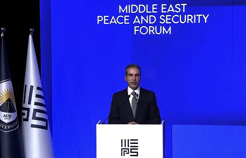 salmjasim's tweet image. Faiq Zidan, President of Iraq&apos;s Supreme Judicial Council: 

🔹Respecting the laws in Iraq will enhance country&apos;s sovereignty.

🔹Work must be done towards creating political stability in Iraq.

#MEPS #MEPS2025