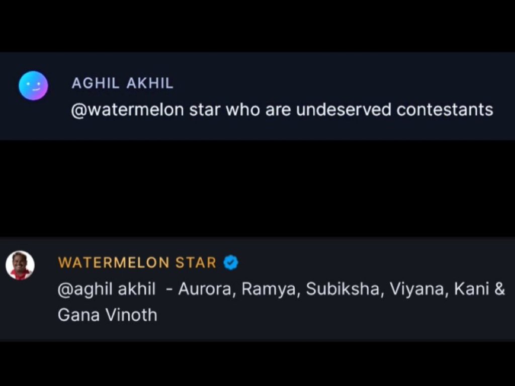 itzAnanth1243's tweet image. #Diwakar may not have good conversational abilities but his observational skills are amazingly impressive. 
#BiggBossTamil9 #BiggBoss9Tamil 
#BiggBossTamilSeason9
#BiggBossTamil