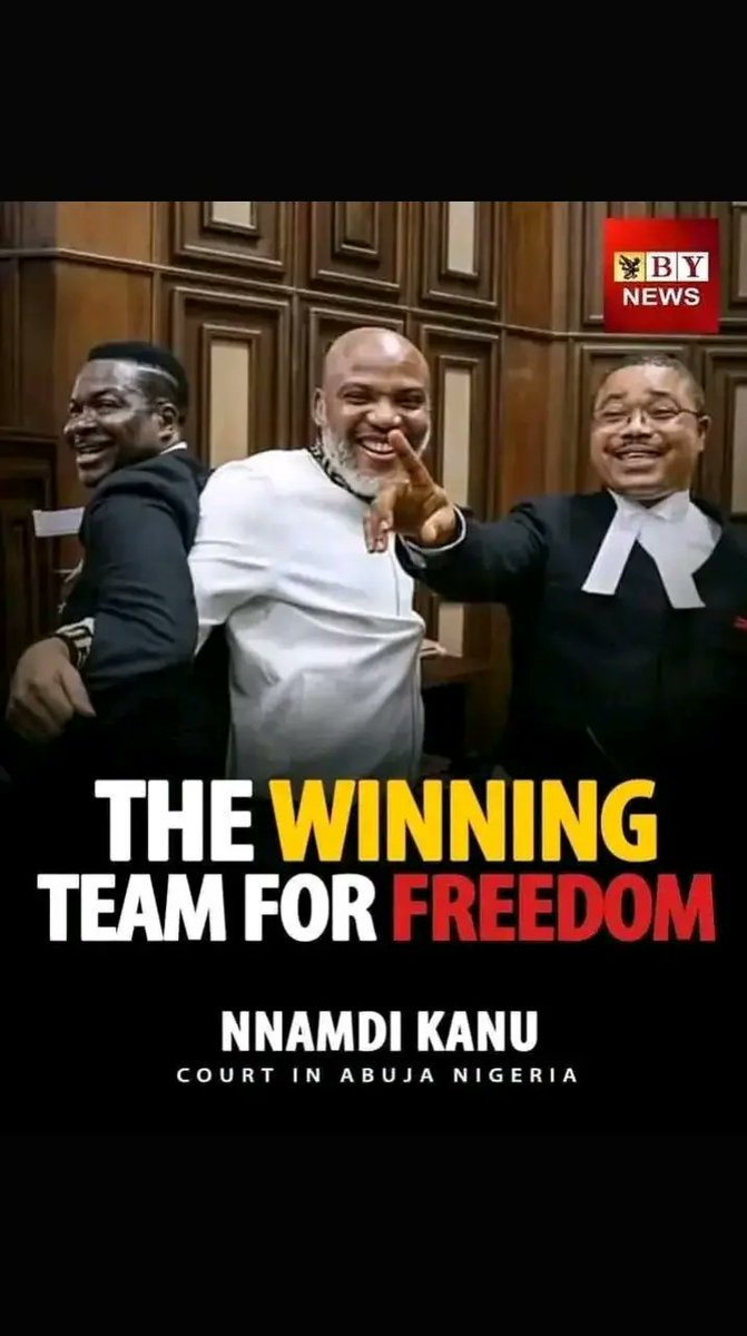 #FREEÑNAMDIKANUNOW. JAMES OMOTOSHO AND HIS COHORTS SHOULD DO THE NEEDFUL, FOR THE WORLD ARE WATCHING OVER BRITISH NIGERIA GOVERNMENTS JUDICIARY.