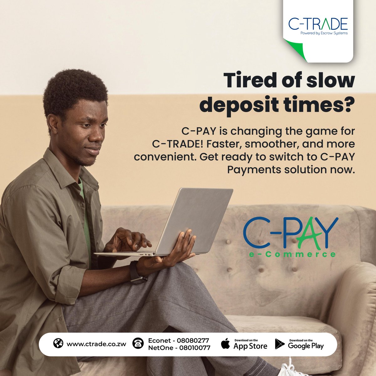 CTRADEmobile's tweet image. Trust us for a payment solution you can count on.
#paymentsolutions
