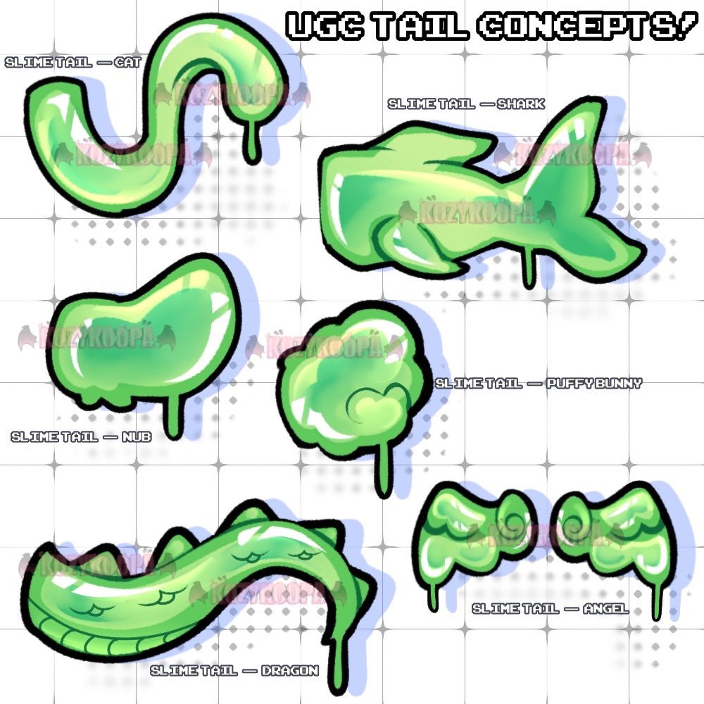 kozykoopa's tweet image. Gonna post some UGC Faces tomorrow!

If you have liked my work so far or like to collab and/or buy from me lmk! Examples down below of concepts Ive done so far! I’d love to start some work and build my portfolio more! ^^

#robloxugc #ugcface #newugc #robloxcreator #robloxart