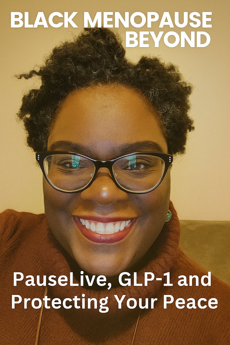 PauseLive, GLP-1 and Protecting Your Peace shows.acast.com/4b4e5842-0725-… via <a href="/acast/">Acast</a>  check this podcast #blackwomeninmenopause