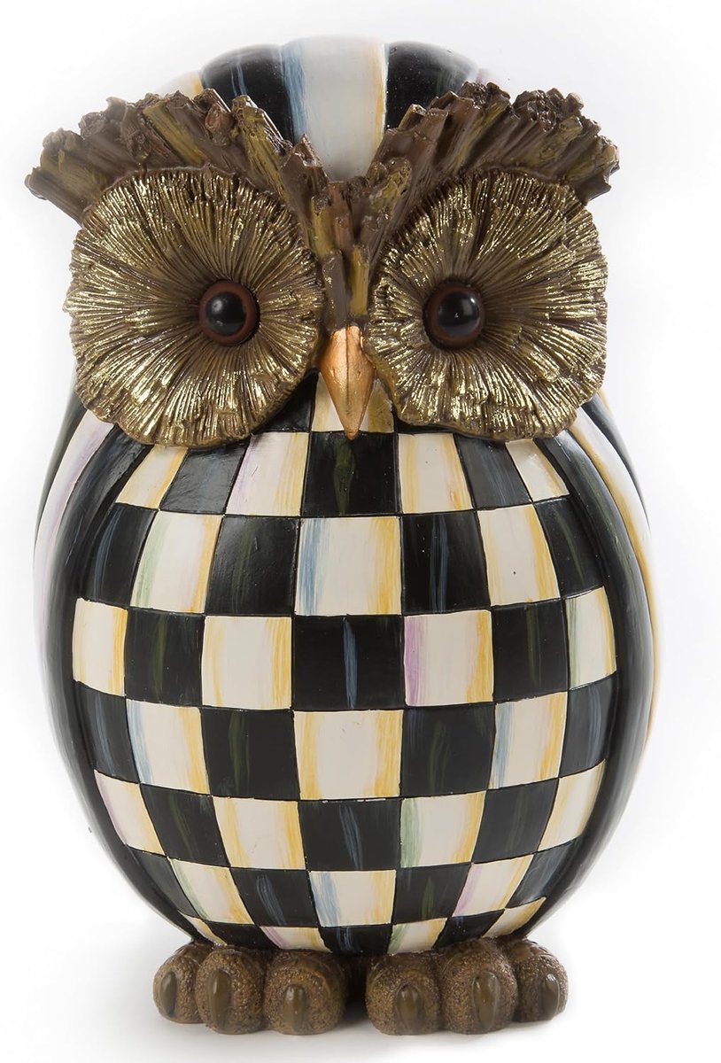 MyTrendShopper's tweet image. amzn.to/3JZWJkm
MACKENZIE-CHILDS Owl, Fall Owl Decor for Home, Black-and-White Courtly Check

#FallHomeDecor #MackenzieChilds #OwlDecor