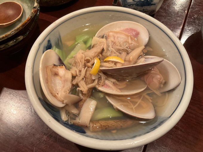 和食を貪っている…… 