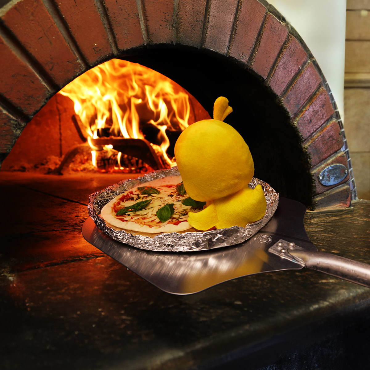 あとは焼くだけです～ #ピザの日