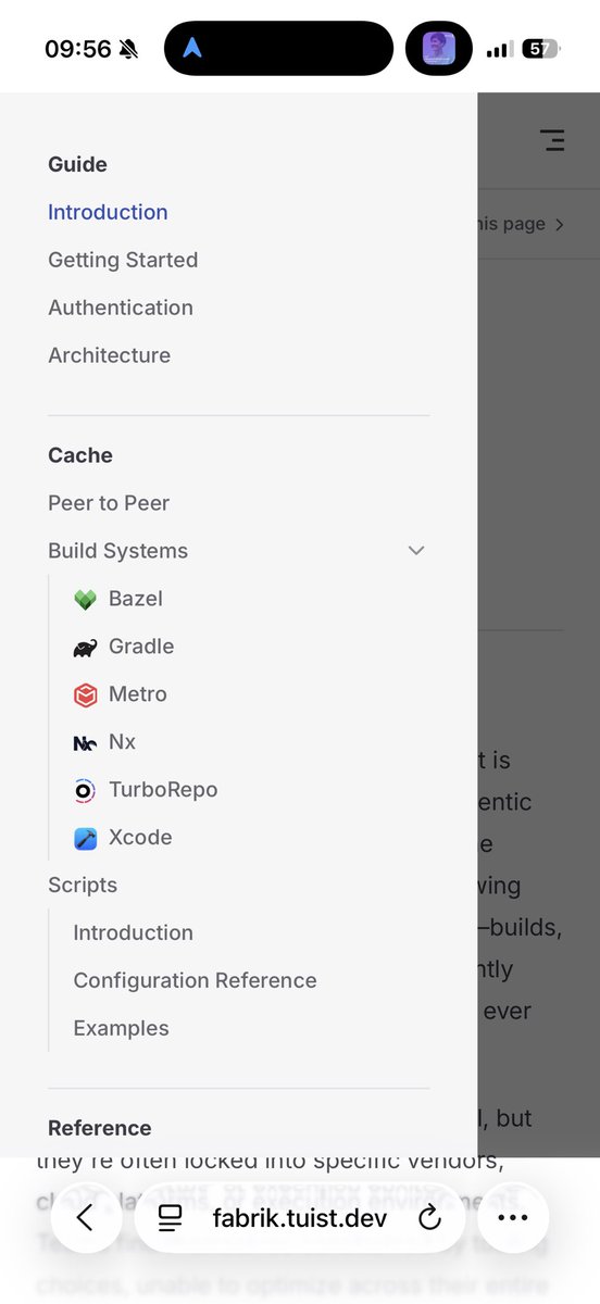pepicrft's tweet image. At first I thought it’d be tricky, but I managed to build a DX (thanks Mise by @jdxcode) for Fabrik that activates the right cache config as you enter and leave project directories.
Got it working with Bazel, Metro, NX, Turborepo, and Xcode