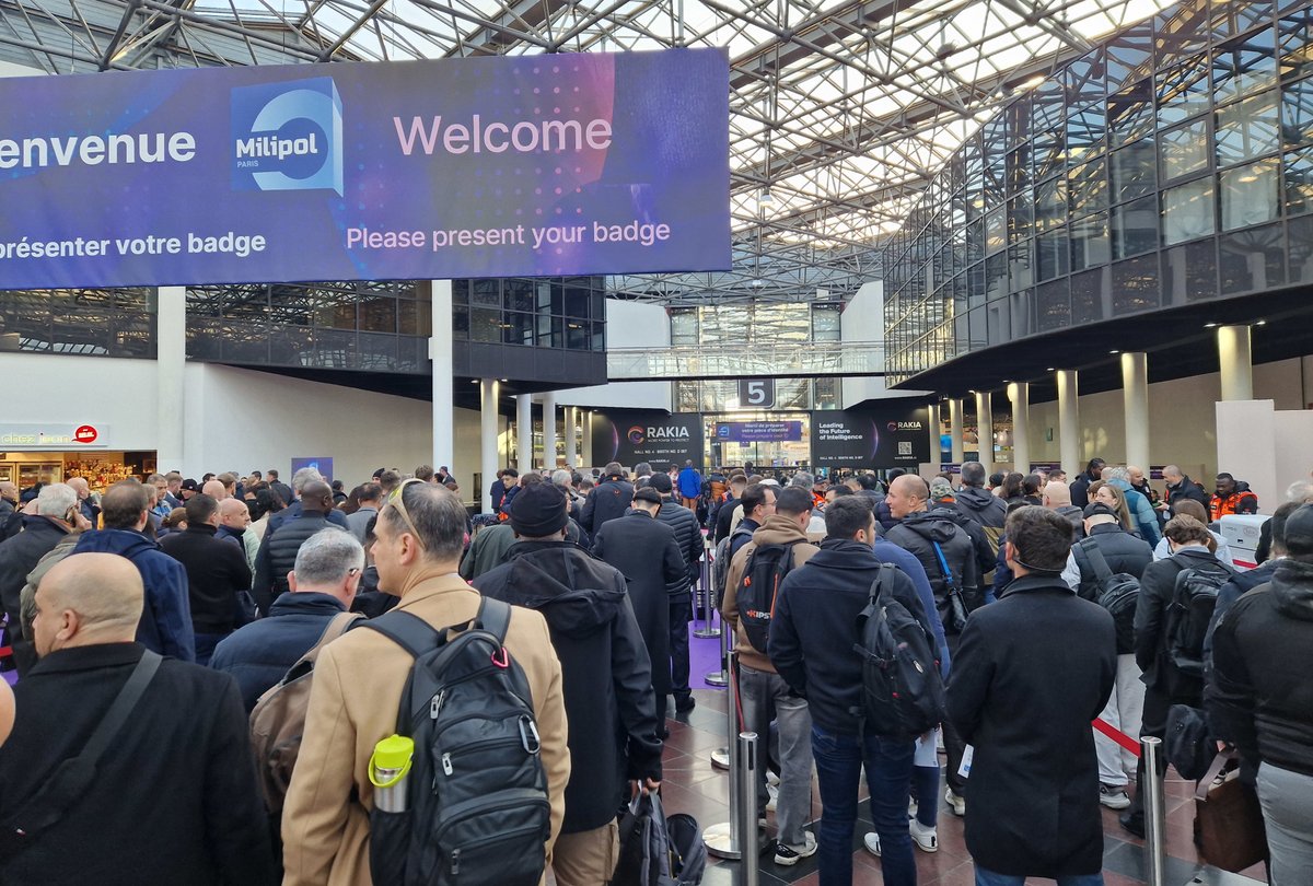 Milipol_Paris's tweet image. 🎉 Milipol Paris 2025 is officially open! 🤩🤗

From cutting-edge technologies and Special force demonstrations to high-level conferences and international networking opportunities, this year’s edition promises an exceptional programme!

Join us 👉 tinyurl.com/32mynbvy