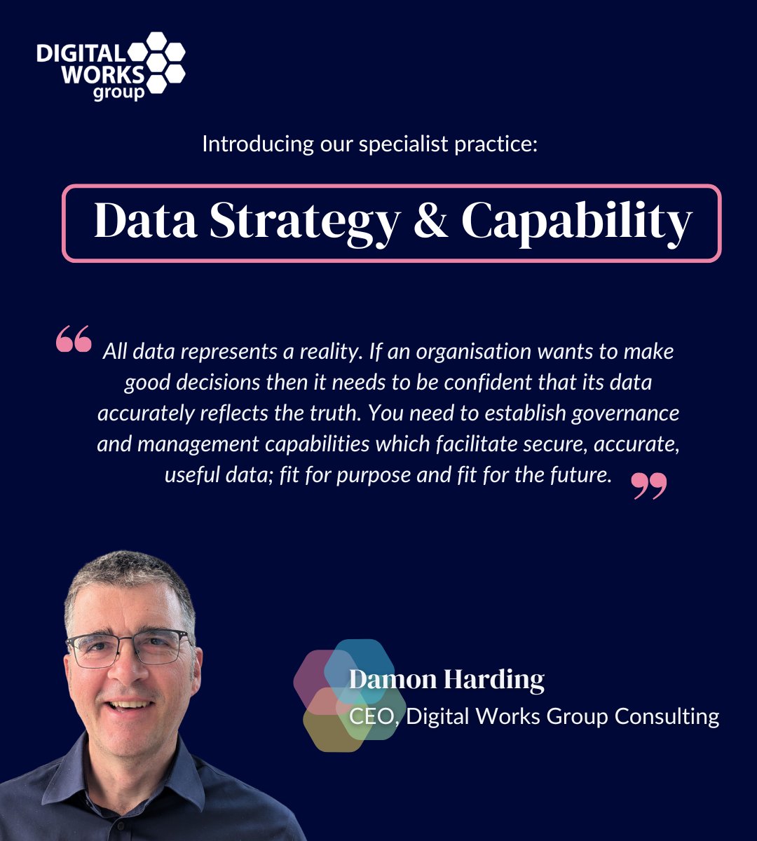 DigitalWorks1's tweet image. Data is your most valuable asset, but without the right strategy, it’s fragmented, underused and left to IT.

We’ve launched our Data Strategy &amp;amp; Capability Practice to help leaders take ownership, reduce risk and unlock measurable value.

🔗 hubs.la/Q03S-k6Z0
