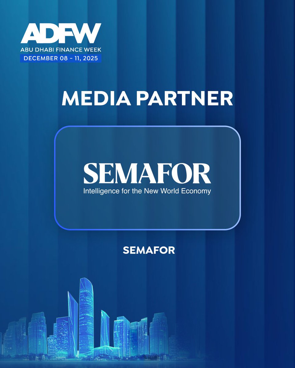 ADFinanceWeek's tweet image. We’re delighted to welcome Semafor as one of our Media Partners.

Known for its distinct approach to journalism, Semafor has quickly earned a reputation for delivering clarity in an age of information overload. Its coverage cuts through complexity to bring audiences balanced…