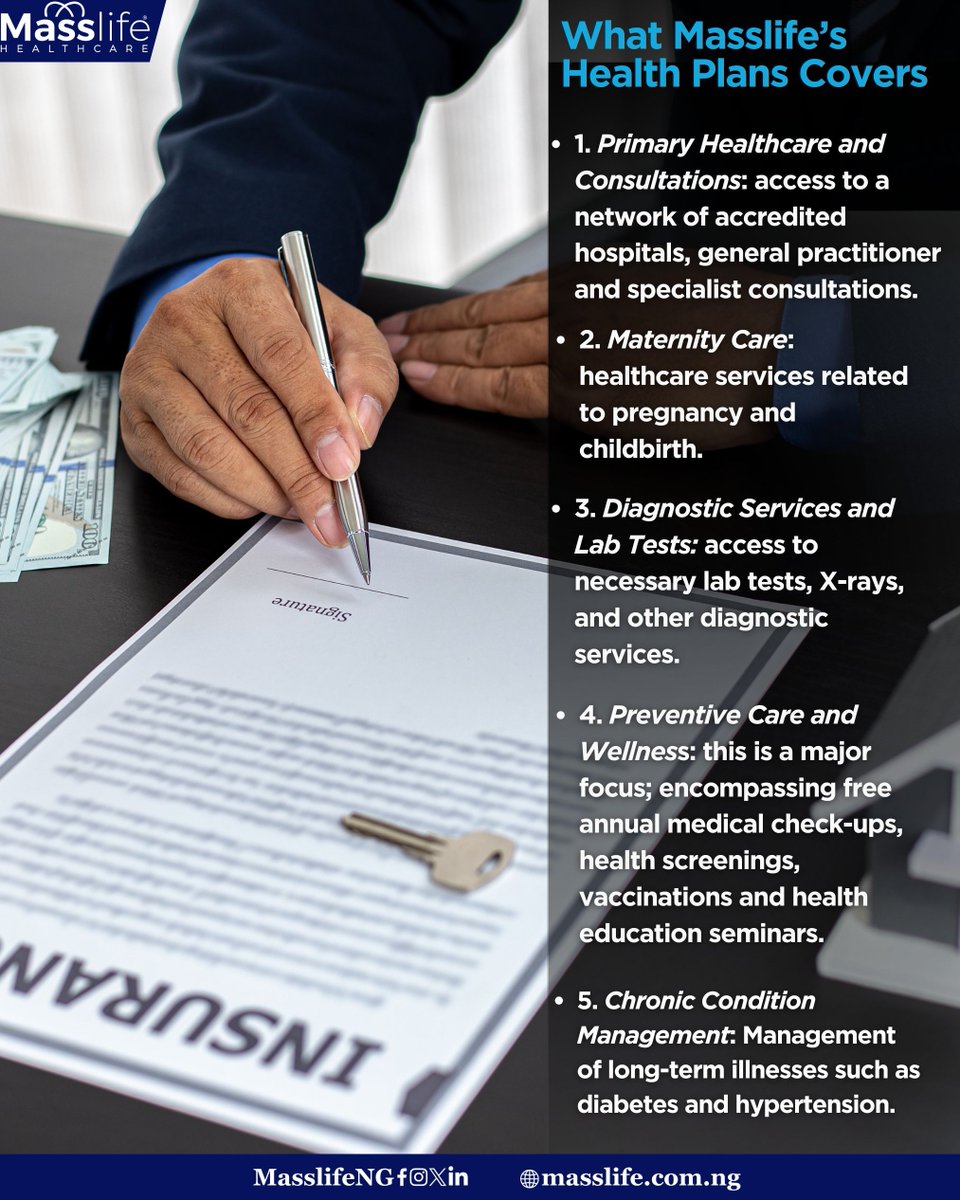 masslifeng's tweet photo. Access to quality healthcare shouldn’t be complicated.
From everyday consultations to emergency care, diagnostics, maternal health, and long-term condition support, we have you covered at every stage of life. 

Choose care that puts you first. Choose Masslife!
#hmo https://t.co/uPoYPuZA5V
