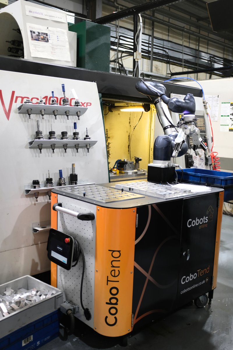 CobotsOnline's tweet image. Inefficient manufacturing processes drain resources and stifle growth. CoboTend, our multi-purpose #CollaborativeRobot, offers a flexible solution to automate repetitive tasks, optimise workflows, and boost productivity.

Interested in learning more? cobotsonline.co.uk/cobotend