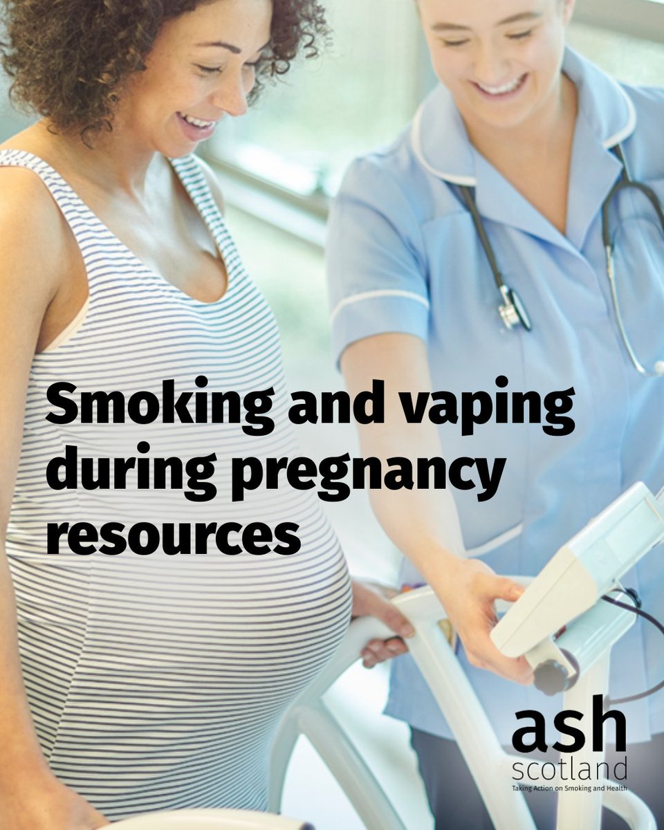 Want to get facts about smoking and vaping during pregnancy?

We've created a range of resources to help midwives and healthcare workers who support expectant mothers on their journey through pregnancy.

Find the resources here - bit.ly/3L1HMOW