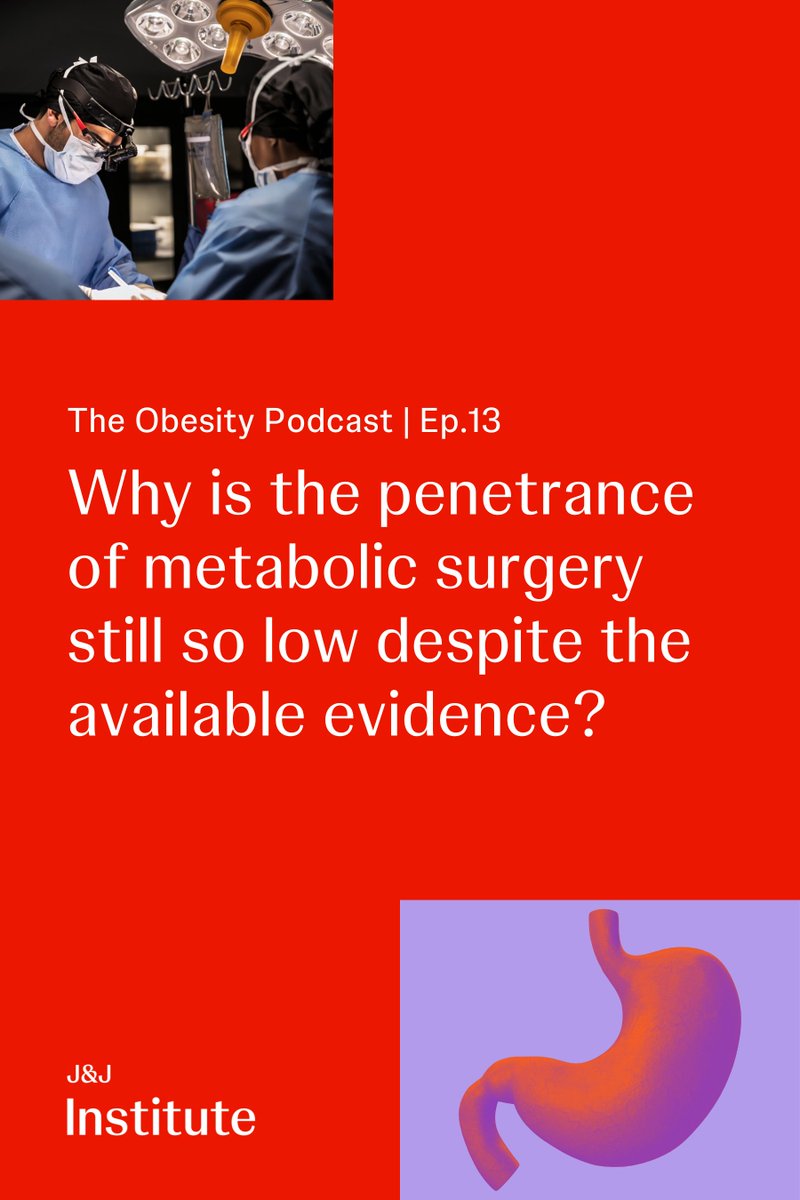 JNJMedTech's tweet image. 💡Why is the penetrance of metabolic surgery still so low?

In episode 13 of The #Obesity Podcast, Prof. Marco Bueter and Prof. Ricardo Cohen examine why metabolic surgery remains underused despite evidence. They explore stigma, treatment variability, and what drives patient and…