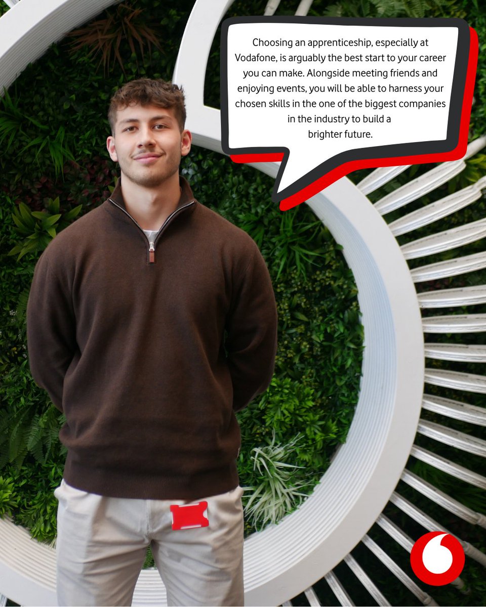 gradcracker's tweet image. Looking for your next Graduate or Apprentice role? Hear from Vodafone early careers employees about their journey - supportive teams, exciting projects &amp;amp; growth opportunities.

Kick-start your career with confidence. Apply now!

ow.ly/SiEw50XlHGq

#VodafoneEarlyCareers