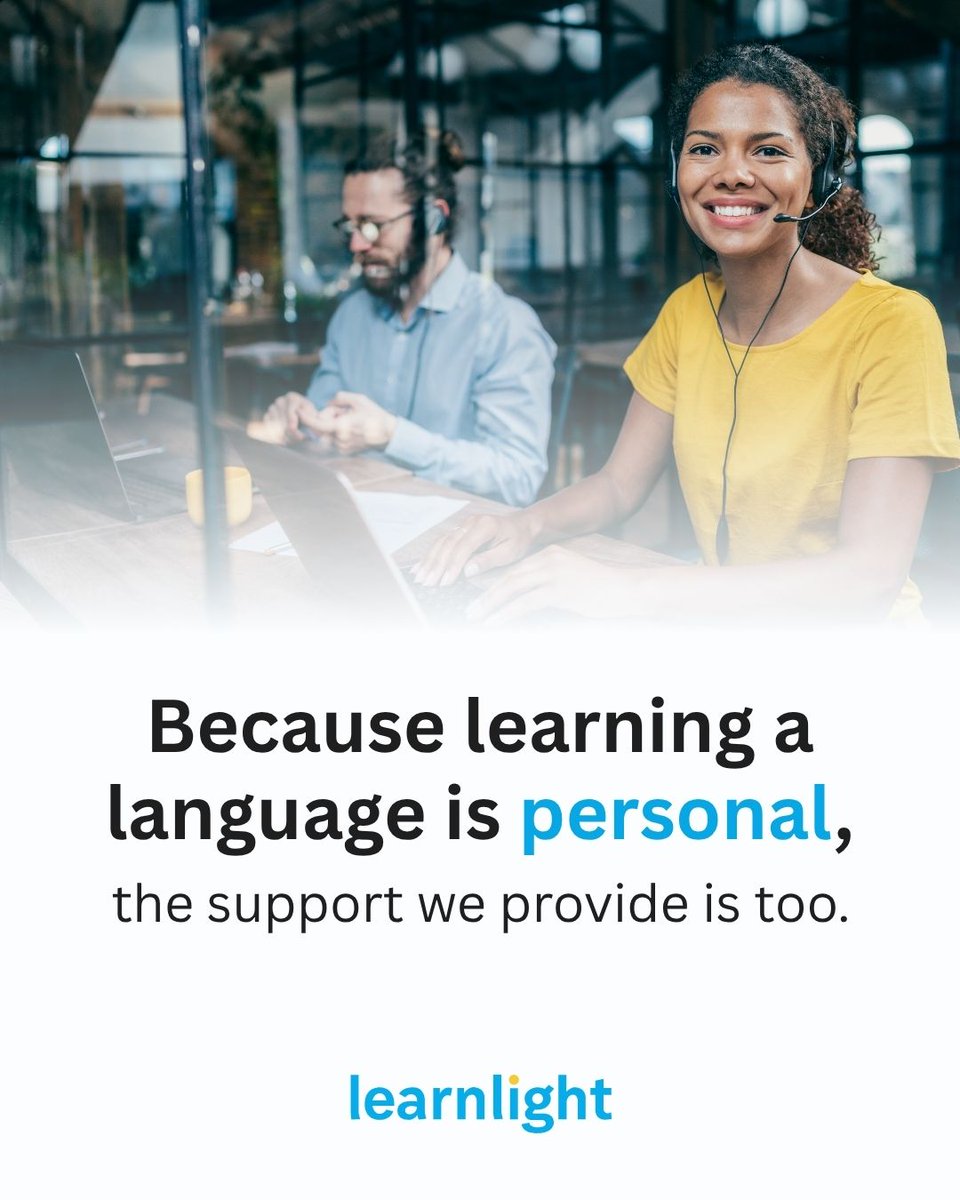 learnlight's tweet image. True learner success thrives on human connection &amp;amp; personalized support! 🤝 We help at every stage, whether starting a new language or boosting employee engagement. 🚀 #LearnerSuccess #HumanTouch #ClientExperience #LearnlightCare #LearningJourney