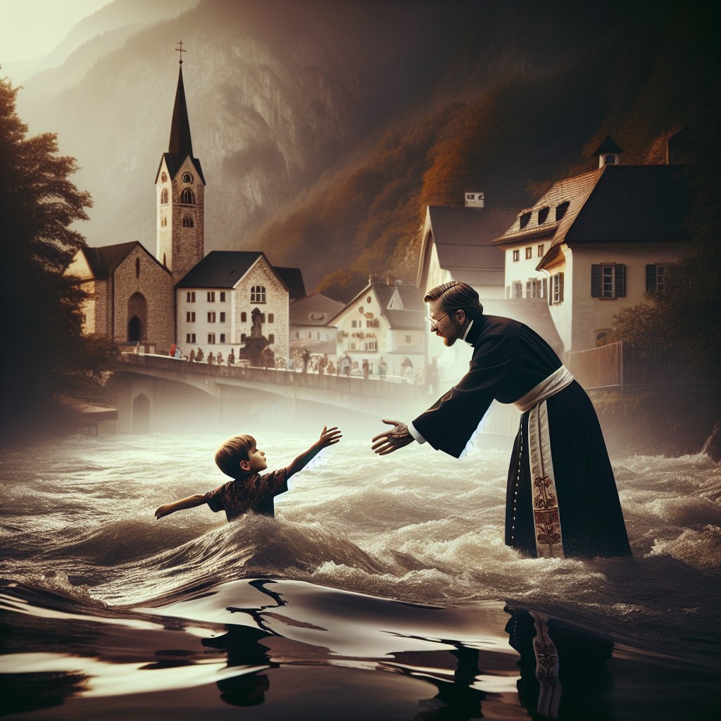 En 1894, un prêtre a sauvé un garçon de 4 ans de la noyade. Ce garçon était Adolf Hitler