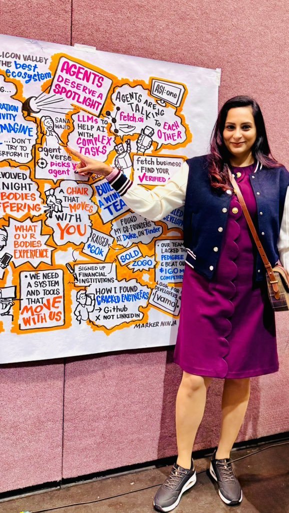 WSana81's tweet image. My keynote “Your agent deserves a Spotlight” 🔦showcased power of @Agentverse_ai for Search and Discovery of Agents at Silicon Valleys 2nd Global AI Pitch Summit 

Hosted by @Stanford Entrepreneurs, Stanford Founders and @BFC_Global with great lineup of speakers including Sam…