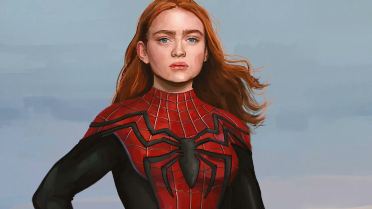 StripMarvel's tweet photo. OFICIAL: Según Deadline, Sadie Sink estará en Secret Wars. 

Hombre, eso descarta que sea un personaje más o menos random. Multiversal debe de ser. Se habla de que será Shathra (villana multiversal) o May Day Parker (sigo pensándolo). https://t.co/iVLBnhGXiI