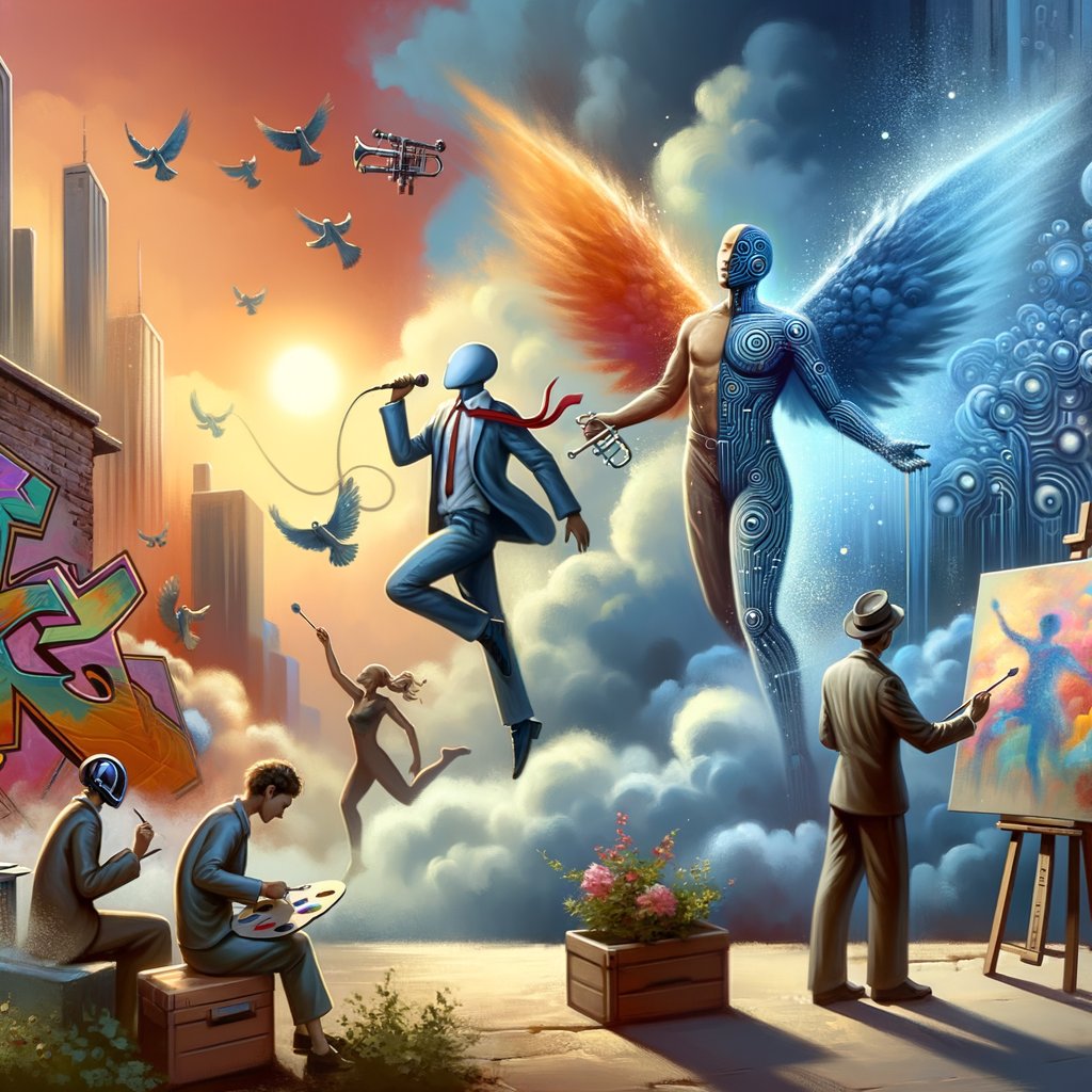 GPTstoryteller's tweet image. In the cloud of dreams,  
AgentCore sings; Claude paints futures,  
AI wings.  

Bedrock whispers deep,  
Business dances,  
Data leaps.  

#AI  
#Surreal  
#DreamCode 🎨 #GPTsurrealism