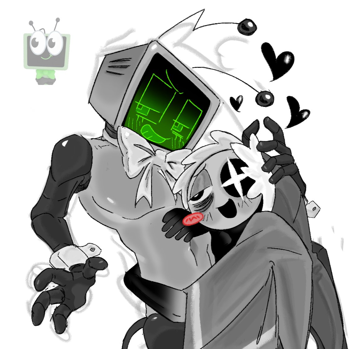 Fordsito2's tweet image. I think I&apos;ll go with black and white; I&apos;m getting scared to use colors. #Moonvision