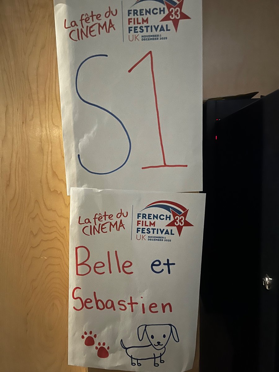 KilwAcadLangLit's tweet photo. S1 French Film Festival
Some lucky S1 @Kilwinning_Acad enjoyed watching a film in French ( and some popcorn) : Belle et Sébastien 
Merci @FrFilmFestUK https://t.co/AsN07gbWwV