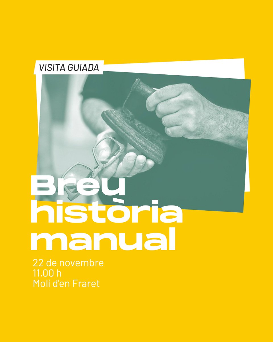 🟨 Aquesta exposició mostra com l’artista ha reinterpretat objectes etnogràfics del molí a partir de les converses amb diferents persones coneixedores de fora vila.

Més informació i invitacions: enviumanacor.com/esdeveniments/…

#enviu #manacor