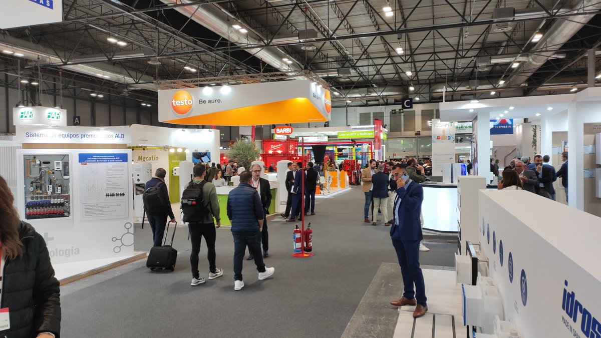 CONAIF's tweet image. 🔍Listos para empezar. Estamos en el pabellón 7, stand 7N01.

▶️Visítanos en #CyR25 de @IFEMA  (Madrid), la feria líder en España para profesionales del aire acondicionado, #calefacción, #frío y #ventilación. 

📌Nuestra actividad en la feria: bit.ly/49qVjtE