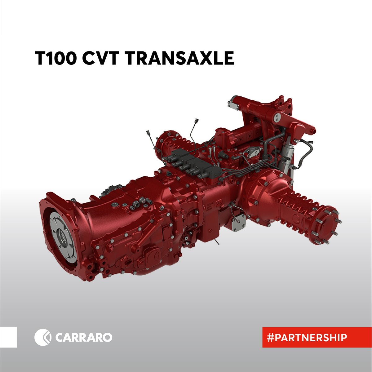 TweetCarraro's tweet photo. Setting new standards in specialty farming! 🚜 #Carraro #CVT technology powers the Massey Ferguson MF 3 Speciality Series, unveiled at Agritechnica 2025. Innovation delivering efficiency and top field performance. https://t.co/klvuYBBVyD #Agritechnica2025 https://t.co/RZOjG5dXwh