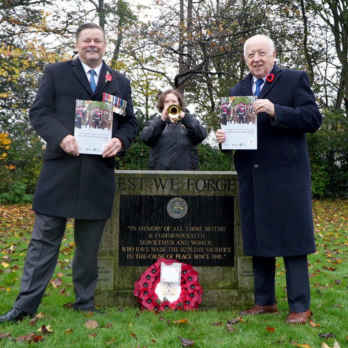 northyorksc's tweet image. A new guide to services for Armed Forces personnel in York and North Yorkshire has been published.

The guide has been developed by ourselves and City of York Council for all veterans, serving members and reservists across our region.

More at northyorks.gov.uk/news/2025/new-…