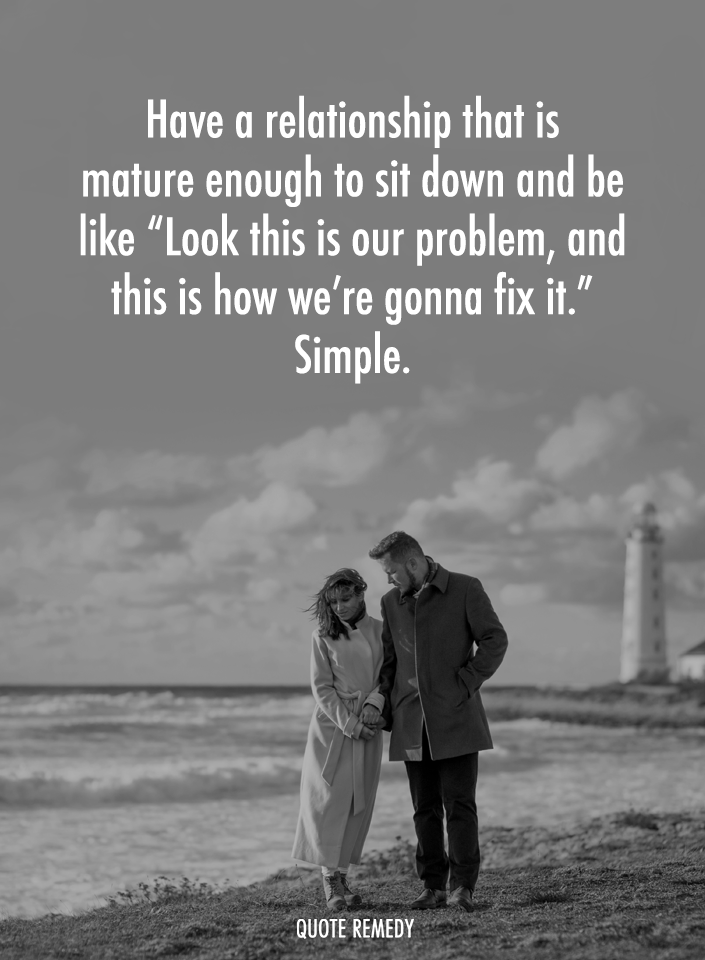 Quote_Remedy's tweet image. Have a relationship that is mature enough to sit down and be like &quot;Look this is our problem, and this is how we&apos;re gonna fix it.&quot; Simple. 🙏🌈