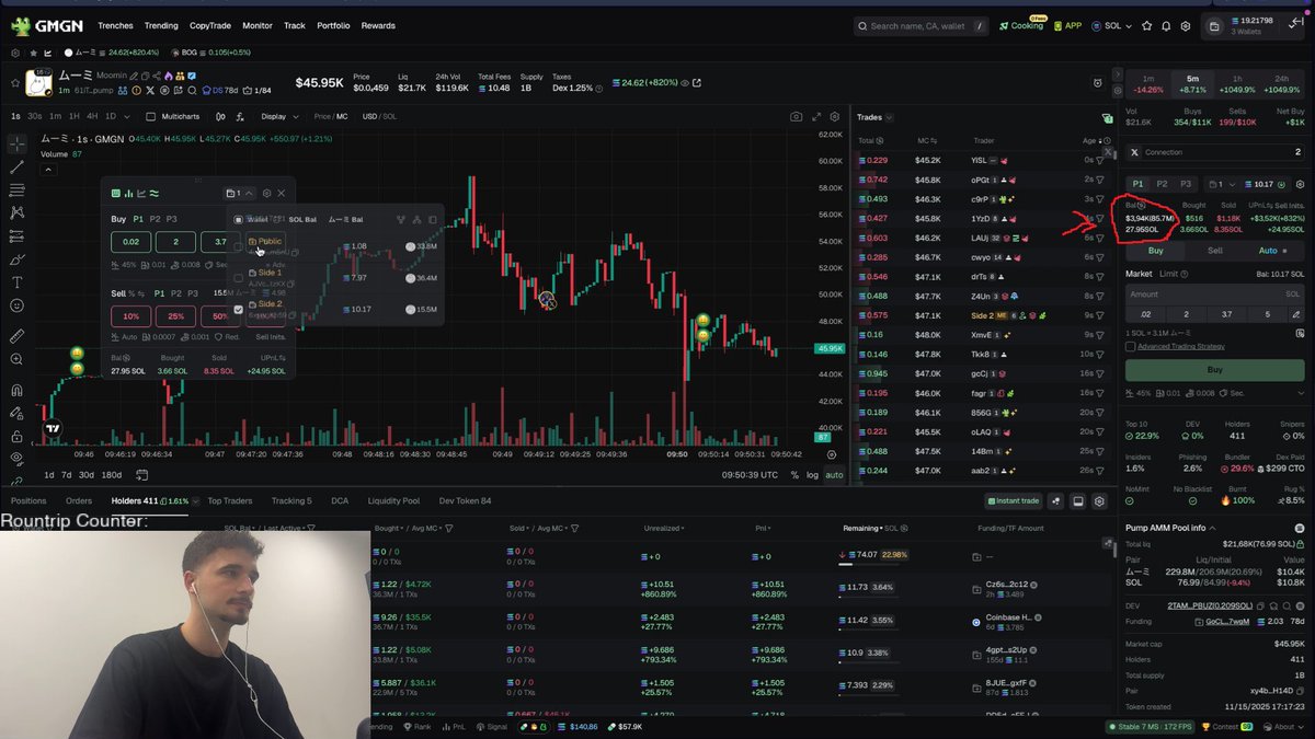 who you’re trading against btw